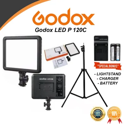 Godox LEDP 120C - LAMPU VIDEO LIGHT LEDP12C LED P120C