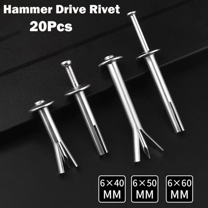 CONVENE MAXIMIZE64ZE3 Steel Hammer Drive Rivet M6 Knock Type Percussion ...