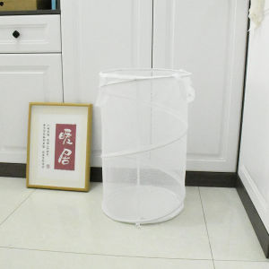Laundry Basket Laundry Bag with Handle Clothes Basket Laundry Storage Laundry Net Bakul Baju Kotor Dirty Cloth Bag