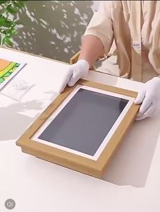 SG Seller Kids Art Frames Flip Picture Frame Art Painting Storage Frame Craft Front Opening Changeable Picture Frame