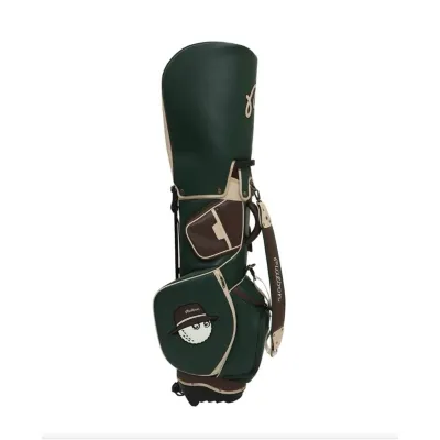 Túi Golf Stand Bag Malbon Leather Premium – Phong Cách Cổ Điển Đẳng Cấp Thượng Lưu ( Malbon X Golfwolrdforall )