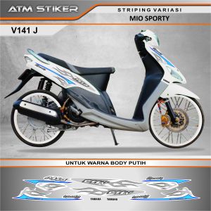 Striping variasi yamaha mio lama sporty