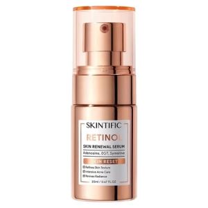 SKINTIFIC Retinol Skin Renewal Series ||  Serum 20ml || Moisturizer 30g || Retino Anti-aging Acne Care