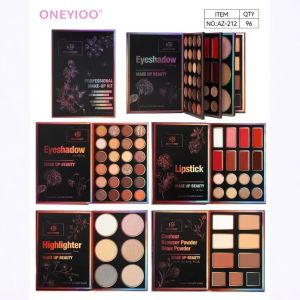 78 Color 5 Page Multi Use Cosmetic Book 24 Eyeshadow 6 Highlighter 6 Blush 7 Concealer Makeup Set For Women