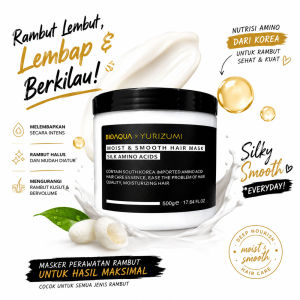 Hair Treatment Mask Repairs Frizzy Make Hair Soft Smooth Deep Repair Keratin Hair Treatment for Hair Care 500g / Masker Rambut Pelurus Rambut Yurizumi