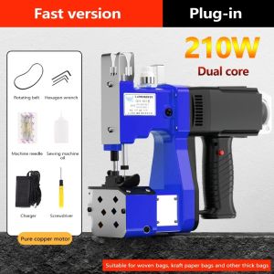 【BOLT】Portable Sack Sealer – Handheld Bag Closer Sewing Machine for Sack Rice Sewing Machine