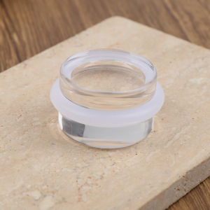 Fantic Acrylic Door Stopper Transparent Cylindrical Anti-Collision Buffer To Protect Walls And Furniture Self Adhesive Door Stopper