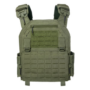 Uniontac 1000D Nylon Laser Cut Molle Tactical Gear Paintball Quick Release Vest Tactical Plate Carrier