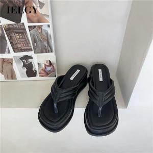 IELGY korean version of thick-soled sandals and slippers womens new all-match ins flip-flops