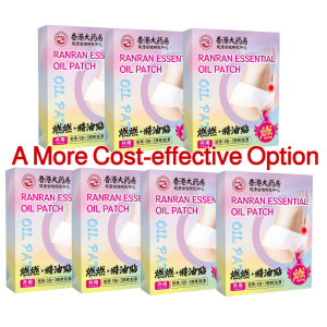 【FAMMY FAEY】Plant Extract Burning Essential Oil Patch Moxibustion Patch Abdomen Patch Navel Patch Warm Moxibustion Patch Wormwood Patch