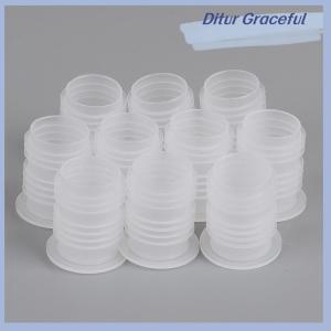 Ditur 10ชิ้นขวดแก้วปลั๊กประหยัดอุปกรณ์สำหรับบาร์ขวดไวน์สีแดงที่บ้านจุกปิดฝาขวดไวน์