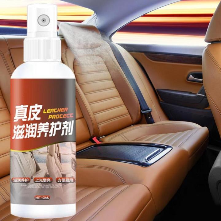 Car Leather Cleaner Auto Leather Conditioner Car Wash Kit Easily Cleans And Protects All
