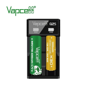 2pcs Legit Enook 3.7V 26650(5000mah)/ Vapecell Q2 Vape Charger