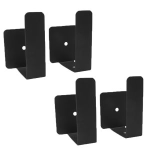 【Xzxinzhan】Giá đỡ ổ điện nhiều lỗ Bộ định tuyến gắn tường 4 chiếc giá đặt wifi không khoan bằng thép carbon Khung giá đỡ tường tiết kiệm không gian đa năng