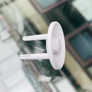 10pcs Dustproof Outlet Safety Cover Child Protective Design Shock Resistant European Standard Plug Guard for Family Room