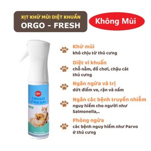 Orgo-Fresh Pet -300ml Khử mùi hôi cho chó mèo