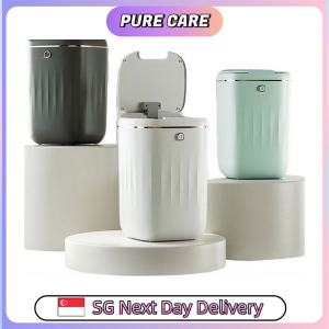 【Pure Care】 Smart Modern Waste Bin Dust Dustbin Motion Sensor Automatic Stylish