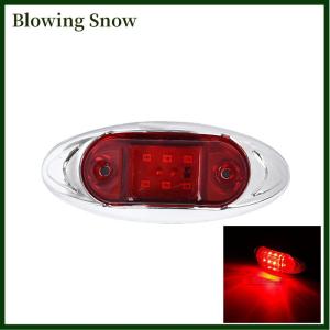 Blowing 1Pc 12V 24V Auto 6LED Signal Lights Side Marker Trailer Truck Signal Lamp Multifunctional Waterproof Width Light