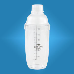 Gelas takar bartender cocktail shaker ukuran 700ml plastik PC WMO YUB0569