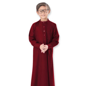 EXCLUSIVE PREMIUM JUBAH BUDAK MUSLIM LELAKI JUBAH KANAK KANAK JUBAH RAYA 2025 JUBAH BERKOLAR 3 TO 12 TAHUN