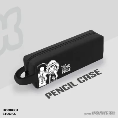 Pencil Case One Piece Anime Tempat Pensil Pouch Dompet Luffyzoro Totoro Alat Tulis Organizer Hobikku
