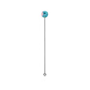 KECTTIO Thép không gỉ Phòng bếp Rượu Nước ép Trộn Máy khuấy Công cụ thanh Dính sự gian lận Máy trộn đồ uống Que khuấy