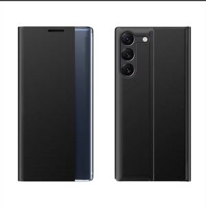 MobileWorld เคสหนัง Samsung Galaxy S25+ Plus (จัดส่งจากไทย) Smart Notification Screen Window S-View ป้องกันการกระแทก 360° เคสฝาพับคลุมเต็มจอ