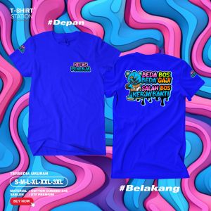 Kaos Beda Bos Beda Gaji Kelas Pekerja