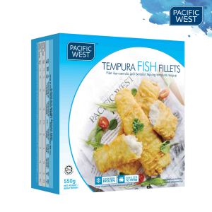 PACIFIC WEST TEMPURA FISH FILLETS (550g) - VALUE ADDED FROZEN SEAFOOD