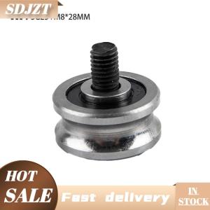SDJZT SG15 SG20 SG25 SG66+M5 M6 M8 Screw Steel Pulley Ball Bearings Track Guide Roller