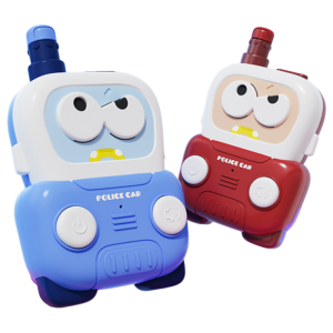 SI958 2Pcs Car Styling Kids Walkie Talkie Toys Cartoon Banana Portable Wireless Walkie-Talkies Durable Transceiver Long-distance Radio Phone Boy/Girl