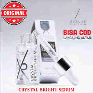 | PROMO COD | Nature Reaction Crystal Original Bright and White Serum Pemutih dan Pencerah BPOM Perawatan wajah glowing HALAL MUI & BPOM 100% DIJAMIN ORIGINAL