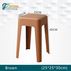 FOSWELL Vanity Chair Ergonomic Chair Nordic Chair Chairs for study Table Monoblock Chair Stool Chair Heavy Duty