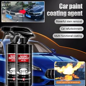 Car Wax Spray Quick Water Repellent Liquid Special Nano Polishing Car Coating Agent