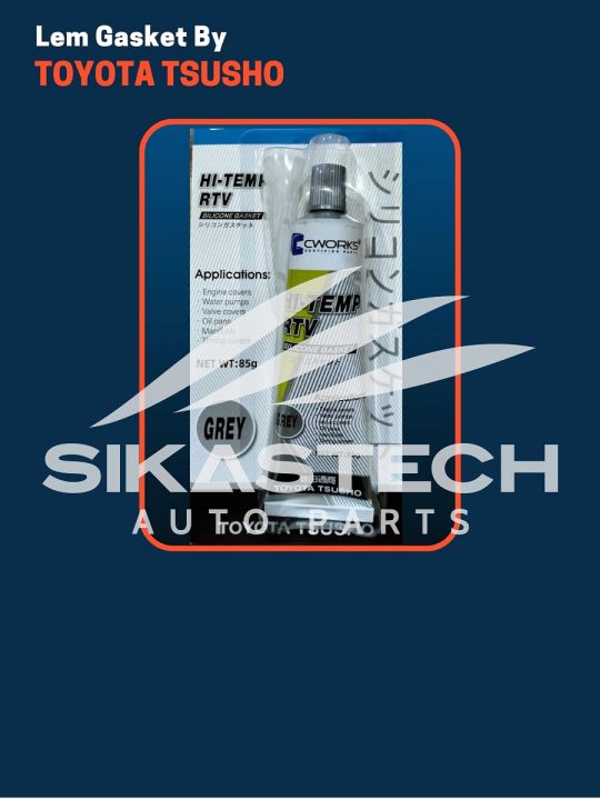 Engine Cover Rtv HIGH TEMP RTV PACKING GASKET GLUE LEM SILICONE SEALER PEREKAT PAKING 85 ...