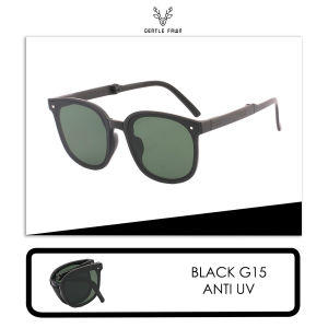Gentle Fawn Sunglasses Kacamata Hitam Anti UV New Style Unik Kotak Lipat Pria Wanita 822