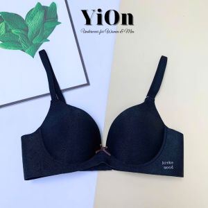 Áo Ngực Không Gọng Su Non Cao Cấp Hoa Văn Trơn 3D Mềm Mịn YiOn Underwear K50