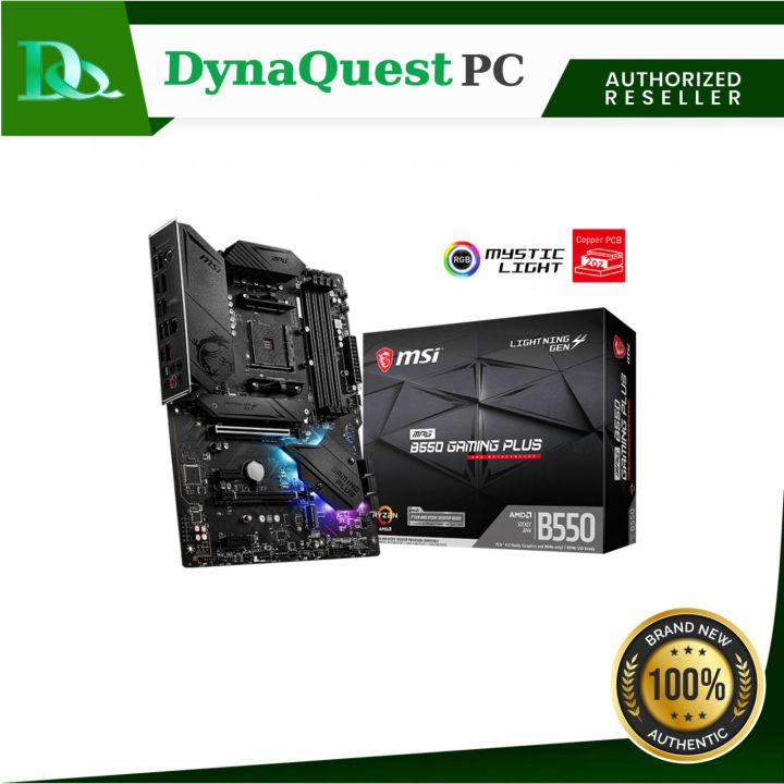 Motherboard Msi B550 Gaming Plus Support MSI B550 Gaming Plus