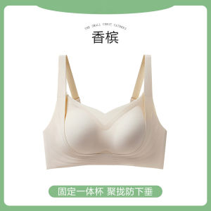 Maniyun 100% Original Soft Support Small Chest Push Up Bra One-piece Seamless Bra Women Non-wired Comfort Bra Lingerie 原装高质量