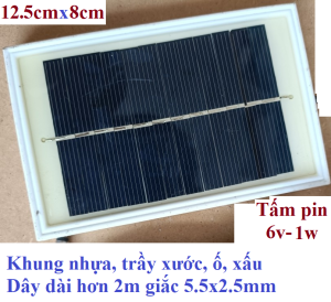 [HCM]Tấm pin năng lượng mặt trời các loại và phụ kiện dây điện