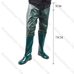 Sepatu boot anti keong/sepatu petani sawah karet/ap boot/sepatu boot atas lutut/sepatu lapangan/Sepatu Boot Tinggi AP Boots Lokal Nyaman Anti Slip Kebun Pertanian Peternakan /Sepatu Boot Pertanian Terbaru Laki Dewasa Full Karet Anti Air Lebih Tebal