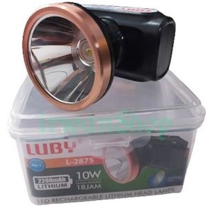 Luby Senter Cas Kepala Super Terang / Headlamp LED Waterproof - L2875