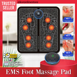 EMS Electric Foot Acupressure Massager Muscle Stimulator Blood Circulation Pain Relief / EMS Terapi Akupuntur