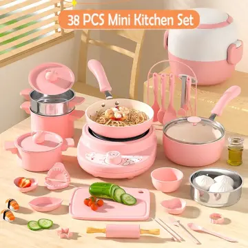 Miniature kitchen set real cooking for sale deals