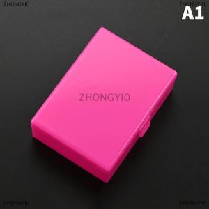 [COD] ZHONGYI0 Mới trong suốt Nhựa Poker lưu trữ hộp photocards thẻ nhỏ lưu trữ hộp bàn tổ chức hộp phân loại hộp văn phòng phẩm