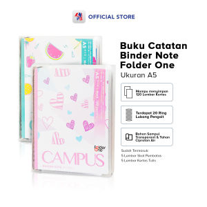 Binder File Note Model 20 Ring Ukuran A5 Isi Ulang Folder One / PB EDUKASI ANAK - PBNB