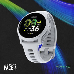 [New] COROS PACE 4 | Ultralight AMOLED GPS WATCH  | 2.5D AMOLED Display | Upgraded Battery 19 days + 41 hrs GPS | Build-in Mic with Smart Training | Sync to Strava
