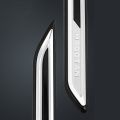 【Factory-direct】 Car Chrome Car Side Fender Decoration Sticker Fender Trim Accessories For Magotan Passat B8. 