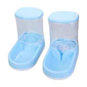 2PCS Cats And Dogs Container And Water Dispenser Set Large Capacity 3.5L With Easy To Clean Antislip Base Feeding