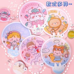 Quạt gấp gọn tự bung bỏ túi tiện lợi nhiều hình cute - TamaChan